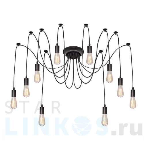Купить Подвесная люстра Loft IT Spider Loft1162/10 за 12 130 руб. в Туле Купить с доставкой Подвесная люстра Loft IT Spider Loft1162/10 в Туле