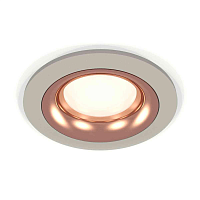 Купить Комплект встраиваемого светильника Ambrella light Techno Spot XC7623006 SGR/PPG серый песок/золото розовое полированное (C7623, N7015) в Туле
