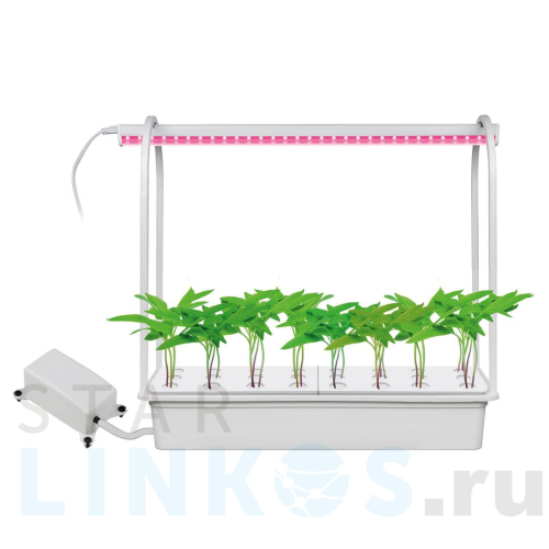 Купить с доставкой Светодиодный светильник для растений Uniel Гидропоника ULT-P44A-10W/SPSB IP40 Aqua White UL-00004496 в Туле