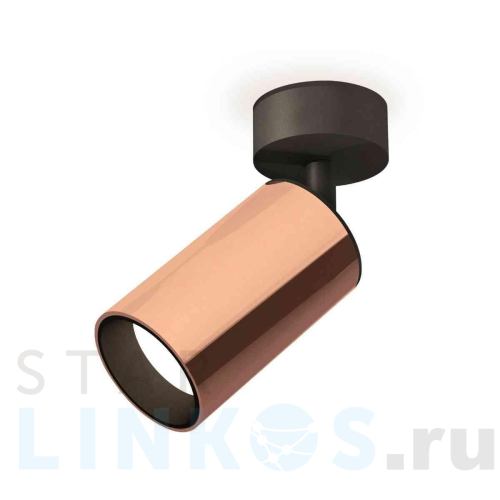 Купить с доставкой Комплект накладного светильника Ambrella light Techno Spot XM6326020 PPG/SBK золото розовое полированное/черный песок (A2210, C6326, N6111) в Туле