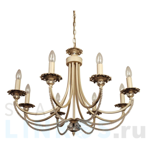 Купить Подвесная люстра Abrasax Josephine 3007/8(creamgold) за 26 570 руб. в Туле Купить с доставкой Подвесная люстра Abrasax Josephine 3007/8(creamgold) в Туле