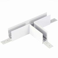 Купить Коннектор T-образный для магнитного шинопровода ST Luce Белый ST007.579.00 в Туле