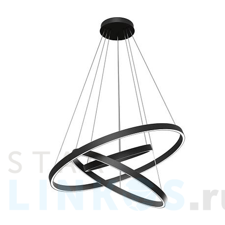 Купить Подвесной светодиодный светильник Maytoni Rim MOD058PL-L100B4K за 42 590 руб. в Туле фото 2 Купить с доставкой Подвесной светодиодный светильник Maytoni Rim MOD058PL-L100B4K в Туле фото 2