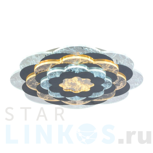 Купить Потолочная светодиодная люстра Profit Light 8309 PBK за 7 565 руб. в Туле Купить с доставкой Потолочная светодиодная люстра Profit Light 8309 PBK в Туле