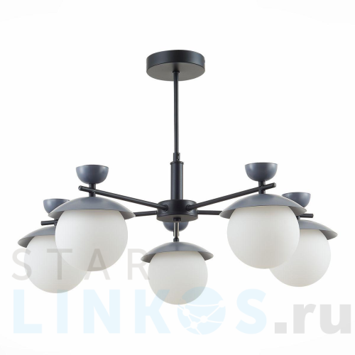 Купить Подвесная люстра Evoluce Genova SLE220202-05 за 13 330 руб. в Туле Купить с доставкой Подвесная люстра Evoluce Genova SLE220202-05 в Туле