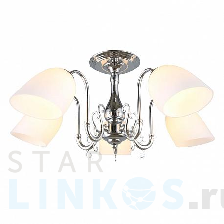 Купить Потолочная люстра Omnilux Leonessa OML-29107-05 за 6 190 руб. в Туле фото 2 Купить с доставкой Потолочная люстра Omnilux Leonessa OML-29107-05 в Туле фото 2