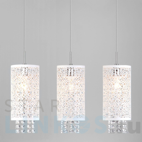 Купить Подвесной светильник Eurosvet 1181/3 хром за 13 400 руб. в Туле Купить с доставкой Подвесной светильник Eurosvet 1181/3 хром в Туле