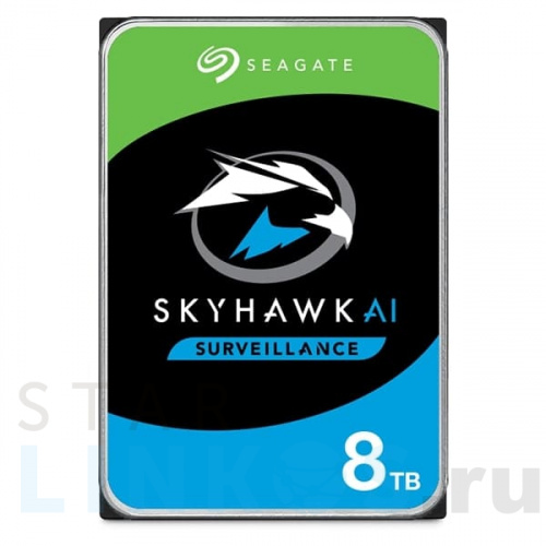 Купить с доставкой 3.5" HDD 8 Тбайт Seagate SkyHawk AI ST8000VE001 в Туле