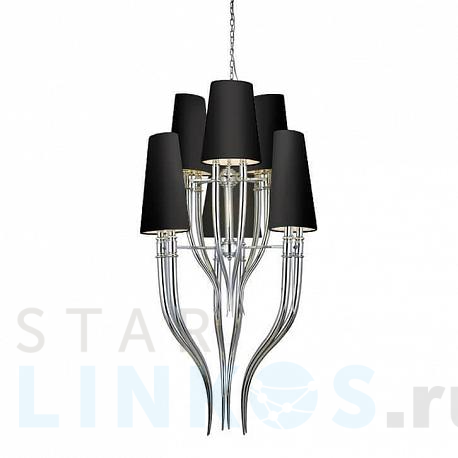 Купить Подвесная люстра Azzardo Diablo 3+3 AZ1417 за 360 850 руб. в Туле фото 2 Купить с доставкой Подвесная люстра Azzardo Diablo 3+3 AZ1417 в Туле фото 2