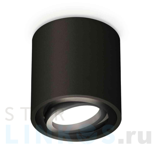 Купить с доставкой Комплект накладного светильника Ambrella light Techno Spot XS7532002 SBK/PBK черный песок/черный полированный (C7532, N7002) в Туле