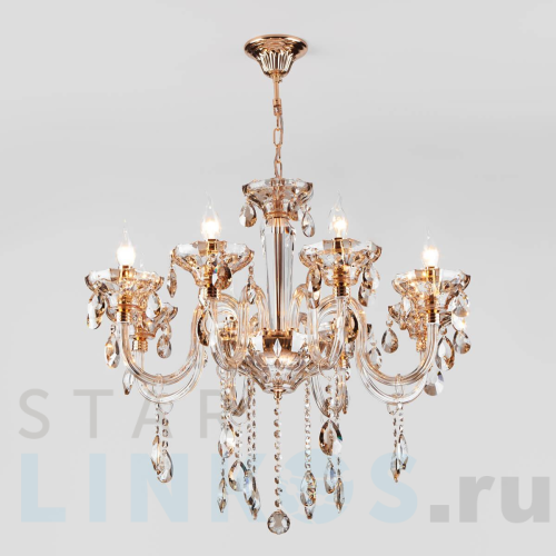 Купить Подвесная люстра Bogates Lecce 310/8 Strotskis за 37 300 руб. в Туле Купить с доставкой Подвесная люстра Bogates Lecce 310/8 Strotskis в Туле