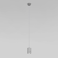 Купить Подвесной светодиодный светильник Eurosvet Piccolo 50248/1 LED хром в Туле