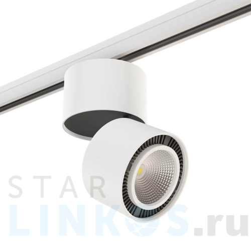 Купить с доставкой Трековый светодиодный светильник Lightstar Forte Muro (594066+214850) A3T214850 в Туле