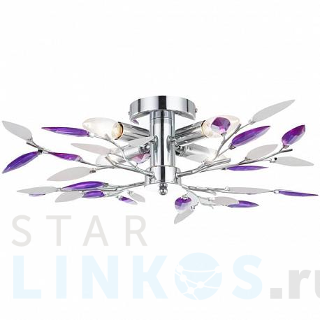 Купить Потолочная люстра Globo Giuletta 63167-4 за 13 520 руб. в Туле фото 2 Купить с доставкой Потолочная люстра Globo Giuletta 63167-4 в Туле фото 2