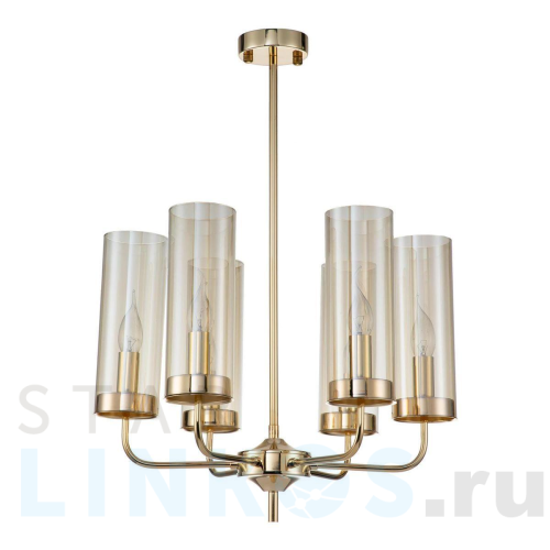 Купить Подвесная люстра Moderli Metric V10020-6P за 21 390 руб. в Туле Купить с доставкой Подвесная люстра Moderli Metric V10020-6P в Туле