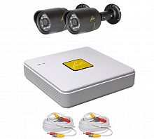 Купить Комплект видеонаблюдения FOX TVR K-4.2-1 TVI/CVI/AHD 1.0 Mp в Туле