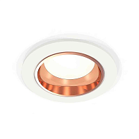 Купить Комплект встраиваемого светильника Ambrella light Techno Spot XC6512005 SWH/PPG белый песок/золото розовое полированное (C6512, N6114) в Туле