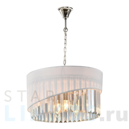 Купить Подвесная люстра iLamp Casa P9508-4 NIC за 27 390 руб. в Туле Купить с доставкой Подвесная люстра iLamp Casa P9508-4 NIC в Туле