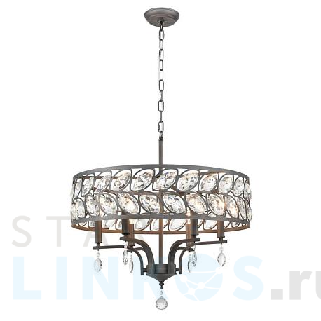 Купить Подвесная люстра Vele Luce Rosa VL3216P06 за 29 500 руб. в Туле фото 2 Купить с доставкой Подвесная люстра Vele Luce Rosa VL3216P06 в Туле фото 2