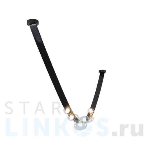 Купить Подвесной светодиодный светильник Gerhort G61396/7BK CL за 28 000 руб. в Туле Купить с доставкой Подвесной светодиодный светильник Gerhort G61396/7BK CL в Туле