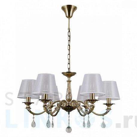 Купить Подвесная люстра Gerhort G11046/6AB WT за 13 400 руб. в Туле фото 2 Купить с доставкой Подвесная люстра Gerhort G11046/6AB WT в Туле фото 2
