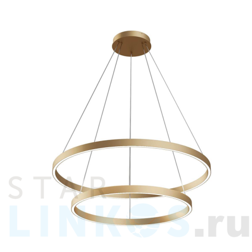 Купить с доставкой Подвесной светодиодный светильник Maytoni Rim MOD058PL-L74BS4K в Туле