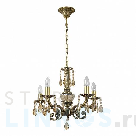 Купить Подвесная люстра Abrasax Sylvia L.8110-5BR за 44 959 руб. в Туле фото 2 Купить с доставкой Подвесная люстра Abrasax Sylvia L.8110-5BR в Туле фото 2