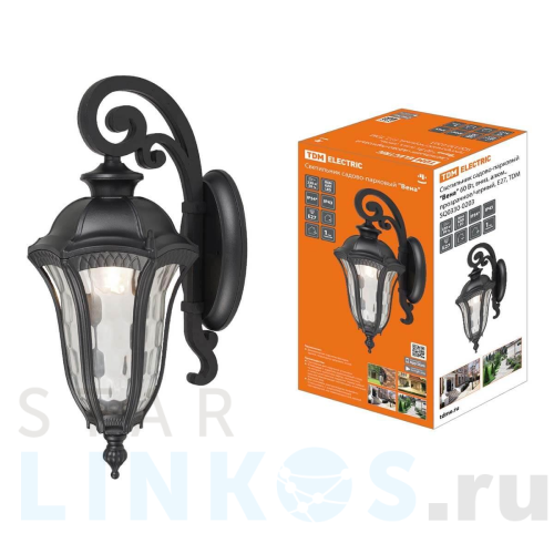 Купить с доставкой Уличный настенный светильник TDM Electric Вена SQ0330-0203 в Туле