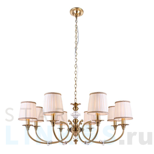 Купить Подвесная люстра Crystal Lux Iridium SP8 за 28 300 руб. в Туле Купить с доставкой Подвесная люстра Crystal Lux Iridium SP8 в Туле