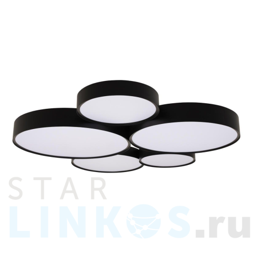 Купить Потолочная светодиодная люстра Loft IT Drum 10218 Black за 28 810 руб. в Туле Купить с доставкой Потолочная светодиодная люстра Loft IT Drum 10218 Black в Туле