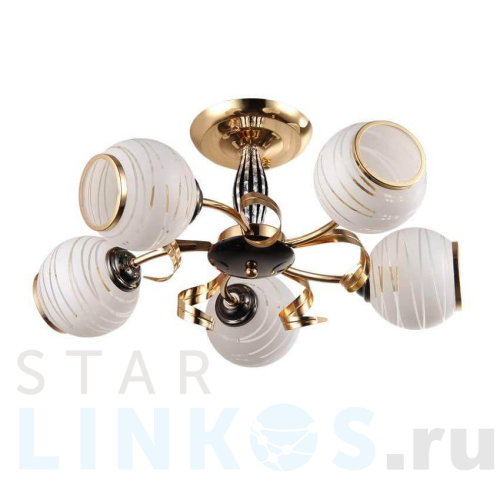 Купить Потолочная люстра IMEX MD.11354-5-S FGD за 4 480 руб. в Туле Купить с доставкой Потолочная люстра IMEX MD.11354-5-S FGD в Туле