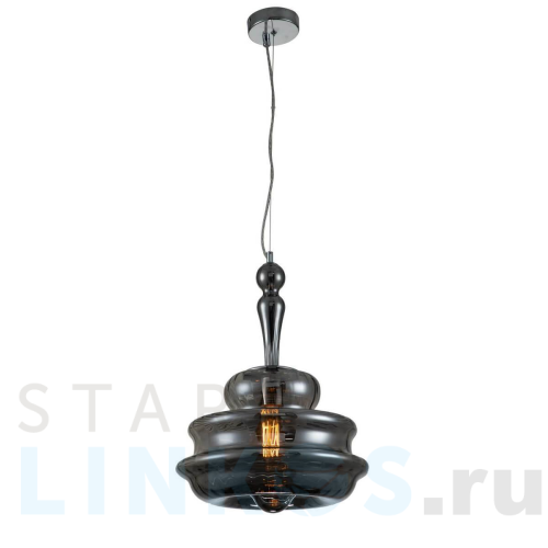 Купить Подвесной светильник Indigo Frutto 11009/1P Smoke V000125 за 12 710 руб. в Туле Купить с доставкой Подвесной светильник Indigo Frutto 11009/1P Smoke V000125 в Туле