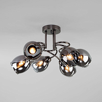 Купить Потолочная люстра Eurosvet Roselyn 30171/6 черный жемчуг в Туле