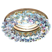 Купить Встраиваемый светильник Ambrella light Crystal K206 MULTI/G в Туле
