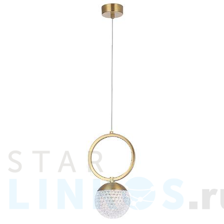 Купить Подвесной светильник Crystal Lux Carolina SP1 V1 BRASS за 3 900 руб. в Туле фото 2 Купить с доставкой Подвесной светильник Crystal Lux Carolina SP1 V1 BRASS в Туле фото 2