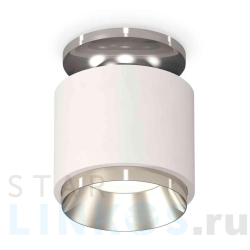 Купить с доставкой Комплект накладного светильника Ambrella light Techno Spot XS7510080 SWH/PSL белый песок/серебро полированное (N7927, C7510, N7032) в Туле
