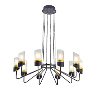 Купить Подвесная люстра Gerhort G31129/10BK+GD CL+WT в Туле