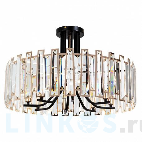 Купить Потолочная люстра Arte Lamp Amber A1028PL-8BK за 43 990 руб. в Туле фото 2 Купить с доставкой Потолочная люстра Arte Lamp Amber A1028PL-8BK в Туле фото 2