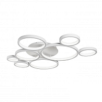 Купить Потолочная светодиодная люстра iLedex Ring Star 9004-8L-X WH в Туле