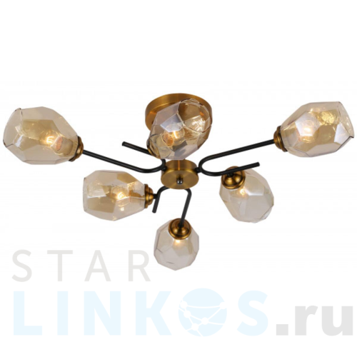 Купить Потолочная люстра Rivoli Melanthe 3125-306 Б0054853 за 8 797 руб. в Туле Купить с доставкой Потолочная люстра Rivoli Melanthe 3125-306 Б0054853 в Туле