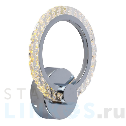 Купить с доставкой Настенный светодиодный светильник Profit Light 8027/1W CHR в Туле