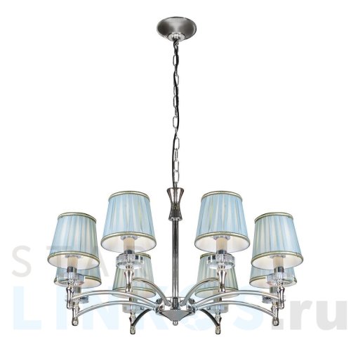 Купить Подвесная люстра iLamp Olivia 82336/8 CR за 52 690 руб. в Туле Купить с доставкой Подвесная люстра iLamp Olivia 82336/8 CR в Туле