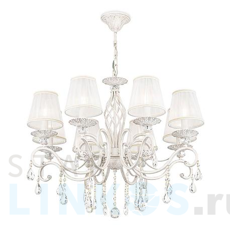 Купить Подвесная люстра Maytoni Grace ARM247-08-G за 34 740 руб. в Туле фото 2 Купить с доставкой Подвесная люстра Maytoni Grace ARM247-08-G в Туле фото 2