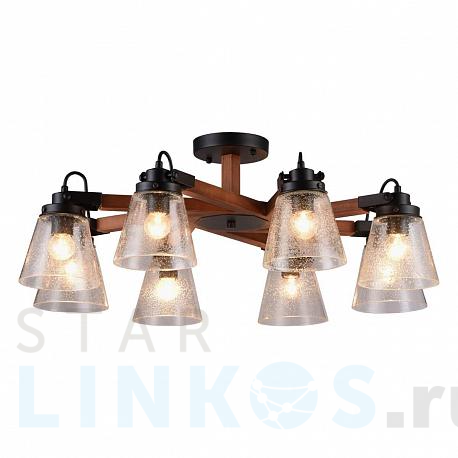 Купить Потолочная люстра Omnilux Borgo OML-51007-08 за 28 630 руб. в Туле фото 2 Купить с доставкой Потолочная люстра Omnilux Borgo OML-51007-08 в Туле фото 2