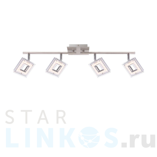 Купить Светодиодный спот Globo Kerstin 56138-4 за 25 820 руб. в Туле Купить с доставкой Светодиодный спот Globo Kerstin 56138-4 в Туле