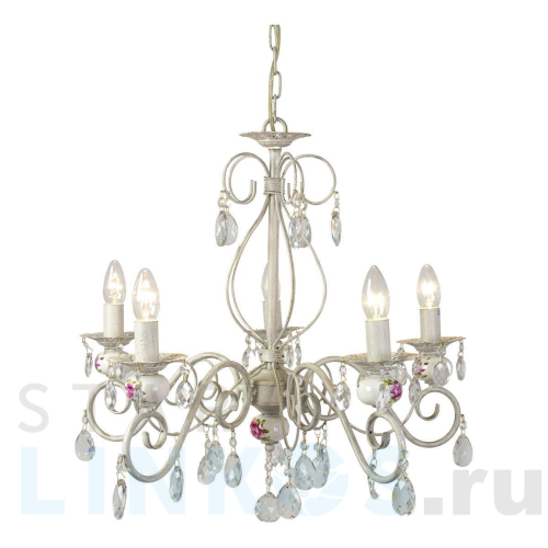 Купить Подвесная люстра Abrasax Emilia MDK9431/5AWhite за 15 299 руб. в Туле Купить с доставкой Подвесная люстра Abrasax Emilia MDK9431/5AWhite в Туле