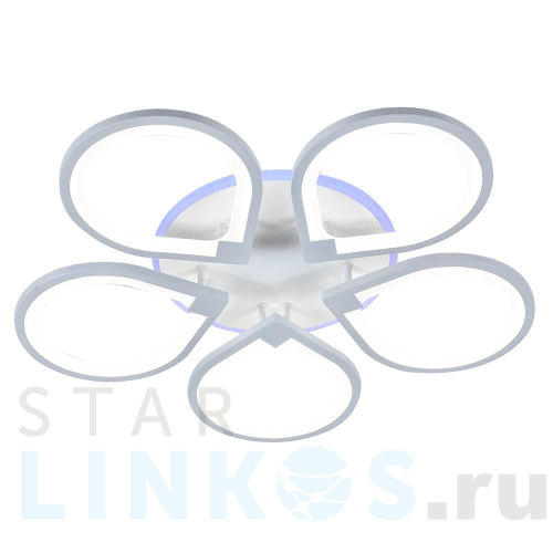 Купить Потолочная светодиодная люстра Profit Light 8000/5 WHT за 8 262 руб. в Туле Купить с доставкой Потолочная светодиодная люстра Profit Light 8000/5 WHT в Туле