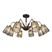 Купить Потолочная люстра IMEX MD.4050-8-S BK+FGD в Туле