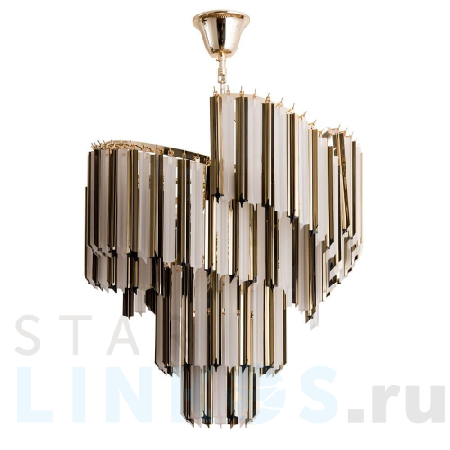 Купить с доставкой Каскадная люстра Divinare Frizzante 1681/01 LM-9 в Туле