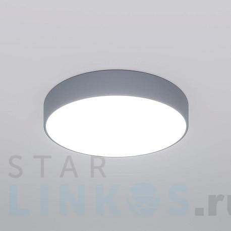 Купить Потолочный светодиодный светильник Eurosvet Entire 90319/1 серый за 15 600 руб. в Туле фото 2 Купить с доставкой Потолочный светодиодный светильник Eurosvet Entire 90319/1 серый в Туле фото 2